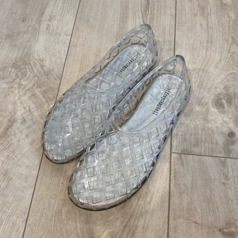 Jeffrey Campbell JELLZ clear jellies 7